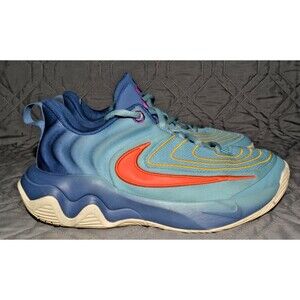 Nike Giannis Immortality 3 GS Youth Size 3Y Blue Orange Basketball Shoes Sneaker